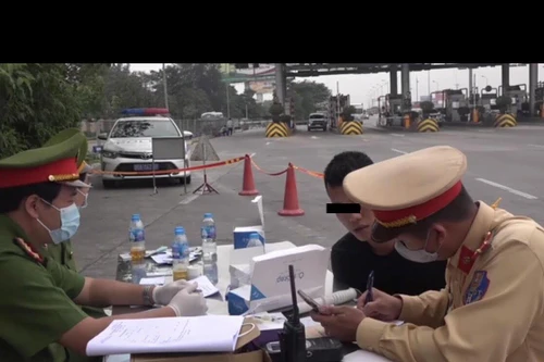 Phạt hàng trăm triệu đồng nhiều lái xe dương tính ma túy, rượu bia