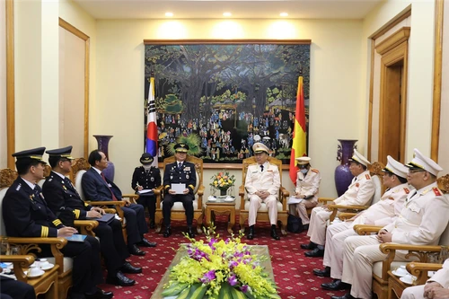 Việt Nam - Hàn Quốc đẩy mạnh hợp tác trên lĩnh vực đấu tranh phòng, chống tội phạm