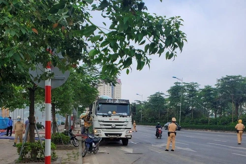 Lực lượng Cảnh sát giao thông tổng lực, quyết tâm đảm bảo an toàn ngày bầu cử trên toàn quốc
