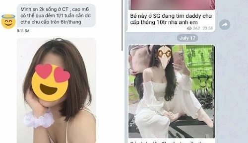 Những giao kèo bệnh hoạn trong đường dây môi giới mại dâm 'Daddy - sugar baby'