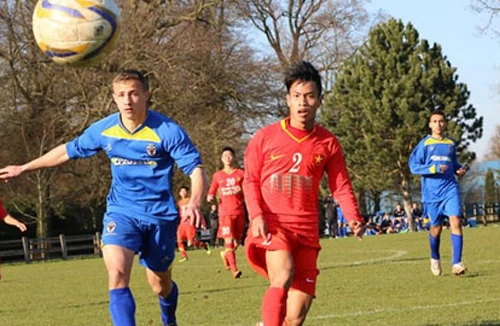 U19 Việt Nam có trận thắng... 28-0 trên đất Bỉ