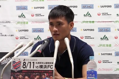 Công Vinh tự tin ra mắt CLB C.Sapporo Nhật Bản