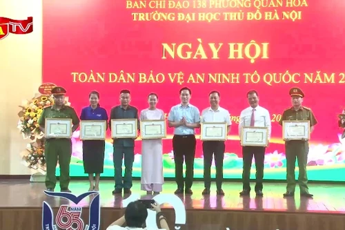 Ngày hội toàn dân bảo vệ ANTQ lan toả ở trường học 