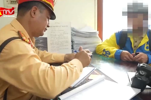 Hà Nội: Phạt nguội hơn 450 ô tô vi phạm giao thông 