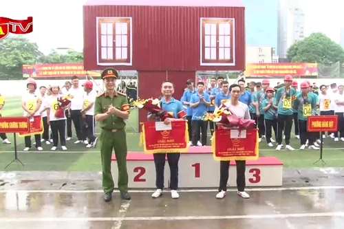 Sôi nổi Hội thi "Tổ liên gia an toàn PCCC" quận Đống Đa