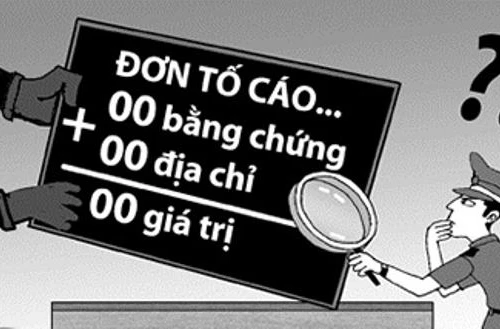 Từ hôm nay, 22-1: Công an không xem xét tố cáo nặc danh nếu không có tài liệu cụ thể
