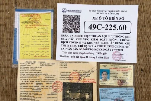 Dùng mã QR "luồng xanh" giả để qua chốt kiểm soát dịch có thể phải ngồi tù