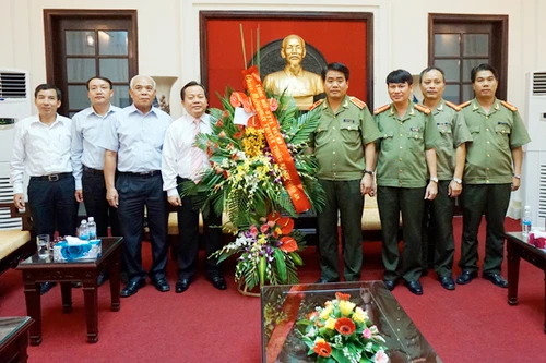 Tổng hội Hội Thánh tin lành Việt Nam (miền Bắc) chúc mừng Công an Hà Nội