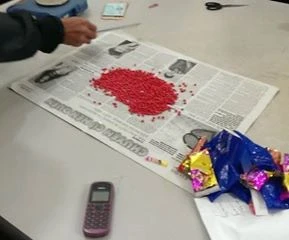 Giấu ma túy trong túi bột giặt