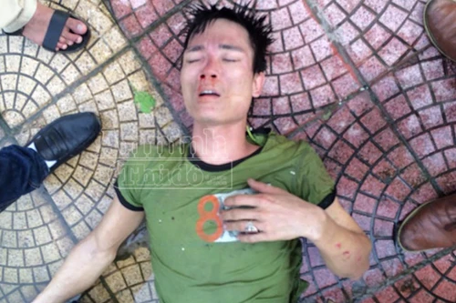 Bị “141” truy đuổi, nam thanh niên nổ súng rồi nhảy xuống hồ định tẩu thoát