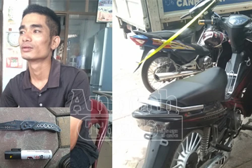 Mang bình xịt hơi cay, đi xe gian gặp ngay “141”