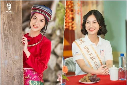 Hoa hậu Nông Thuý Hằng khởi đầu hành trình khuyến học tại Hà Giang