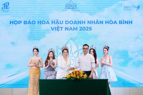 Hoa hậu Doanh nhân Hòa bình Việt Nam chính thức khởi động
