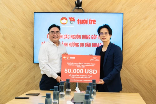 Hà Anh Tuấn ủng hộ hơn 1,3 tỷ đồng chung tay ủng hộ đồng bào lũ lụt