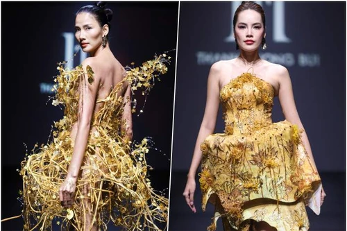 Hoàng Thuỳ, Lê Hoàng Phương “càn quét” sàn diễn Shanghai Fashion Week SS26