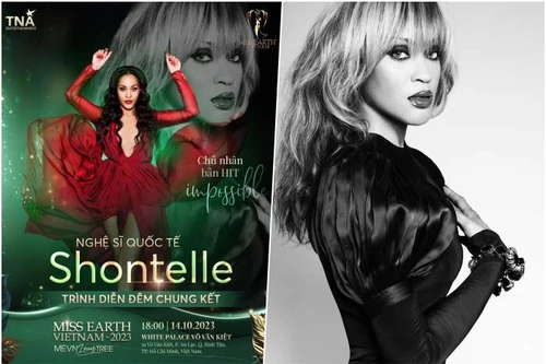 Miss Earth Việt Nam "chơi lớn" khi mời Shontelle -chủ nhân bản hit “Impossible” hát đêm chung kết