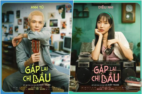 Vợ chồng Anh Tú - Diệu Nhi lần đầu sánh đôi trên màn ảnh rộng 