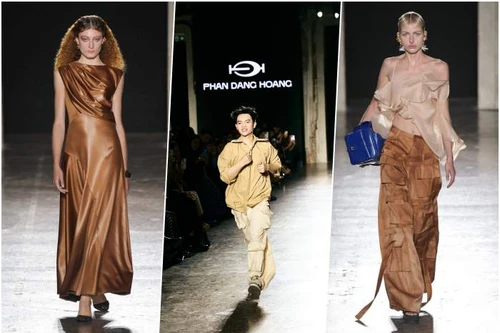 NTK Phan Đăng Hoàng cùng Hangsilk gây tiếng vang tại Milano Fashion Week 2025 