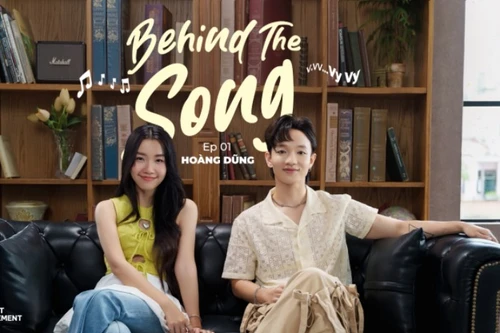 Hoàng Dũng ghé thăm Vy Vy trong series “Behind the song”