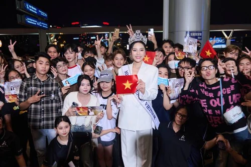 Kỳ Duyên chính thức đến với Miss Universe 2024 