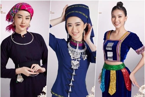 Thí sinh Hoa hậu các Dân tộc Việt Nam nổi bật, độc đáo trong trang phục dân tộc