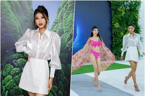 Á hậu Thạch Thu Thảo: “Áp lực khi lần đầu trải nghiệm training catwalk”