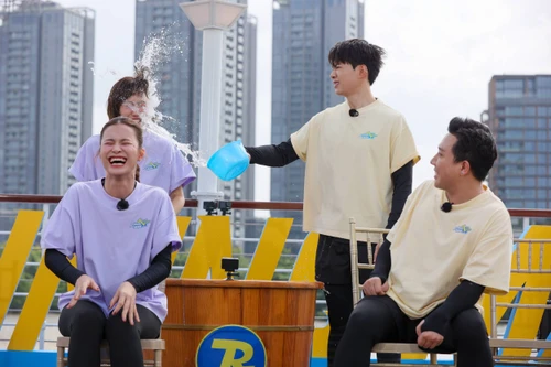 Vợ chồng Anh Tú Atus và Diệu Nhi "tương tàn" tại Running Man Vietnam mùa 3