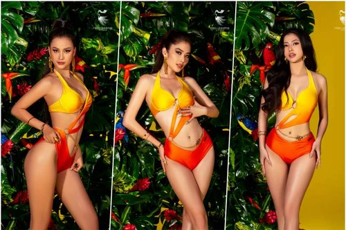 Thí sinh Miss Universe Vietnam 2023 “thiêu đốt” khán giả trong bộ ảnh bikini