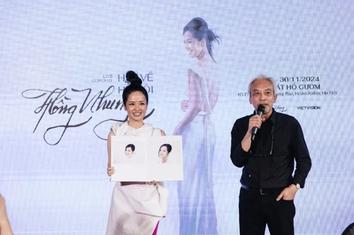 Diva Hồng Nhung lần đầu làm Live concert hát về Hà Nội