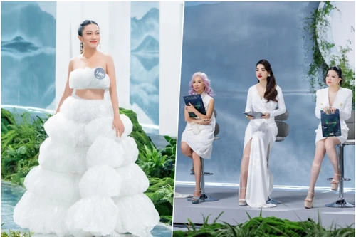 Màn đối mặt căng thẳng giữa thí sinh và ban giám khảo "Miss Earth Việt Nam 2023"