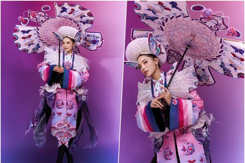 Hoa hậu Kỳ Duyên hé lộ trang phục dân tộc tại Miss Universe 2024