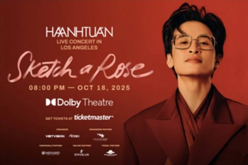 Hà Anh Tuấn và Live concert “Sketch A Rose” chính thức xuất hiện tại “thánh đường nghệ thuật” quốc tế