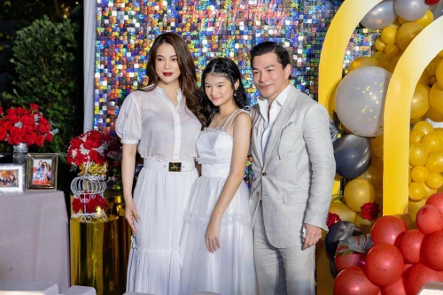 Trần Bảo Sơn tái ngộ Trương Ngọc Ánh mừng sinh nhật con gái