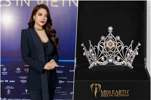 Hé lộ tuyệt tác vương miện của Long Beach Pearl dành cho tân Miss Earth 2023