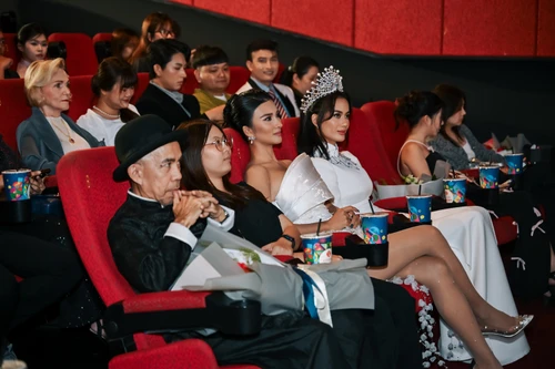 NSƯT Kim Tuyến, hoa hậu Như Vân rạng rỡ tham dự Thai Film Festival In Vietnam 2025