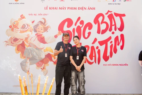 NSƯT Võ Hoài Nam cùng con gái tham gia phim điện ảnh “Sức bật trái tim”