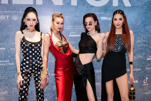 Nhan sắc cuốn hút của “4 chị đại” The New Mentor 2023 trong ngày ra mắt