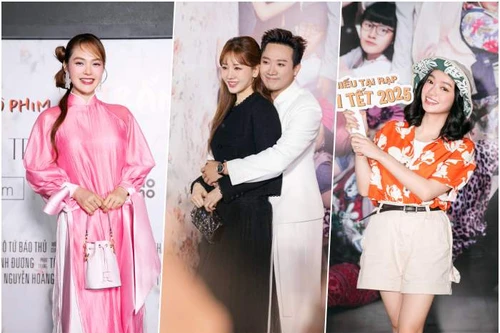 Cả showbiz Việt quy tụ trong buổi công chiếu phim Tết của Trấn Thành 