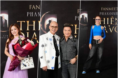 Dàn sao Việt hùng hậu đổ bộ họp báo ra mắt MV mới của Phan Đinh Tùng