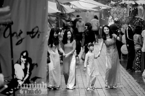 Những hình ảnh đen trắng tuyệt đẹp về ngày xuân