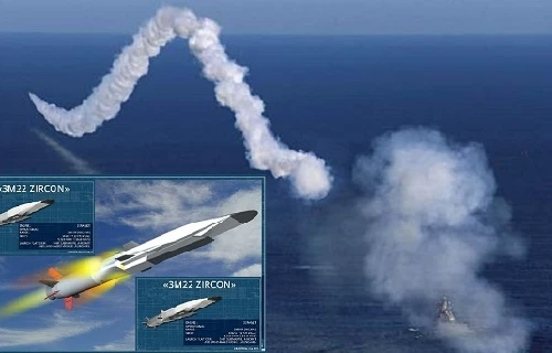 [ẢNH] Siêu tên lửa diệt hạm Zircon Nga hủy diệt mục tiêu ở khoảng cách 450km
