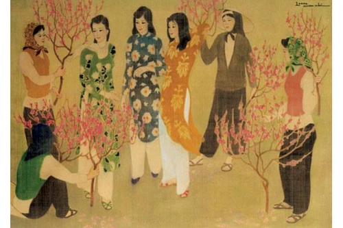 Những bức tranh tuyệt đẹp về phụ nữ Việt Nam một thời