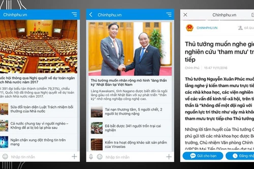 Tài khoản Zalo của Chính phủ thu hút hàng triệu lượt đọc tin mỗi tuần