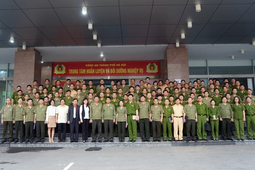 CATP Hà Nội đi đầu trong việc bồi dưỡng cán bộ