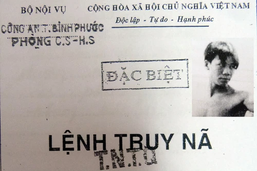 Bắt đối tượng truy nã đặc biệt xăm hình “thần điêu”