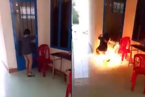 Nữ sinh cấp 2 phóng hỏa đốt trường học để câu... like