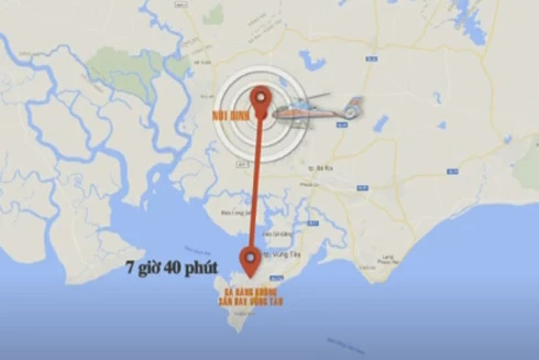 Tìm thấy thi thể 3 quân nhân trong vụ trực thăng rơi tại Bà Rịa - Vũng Tàu