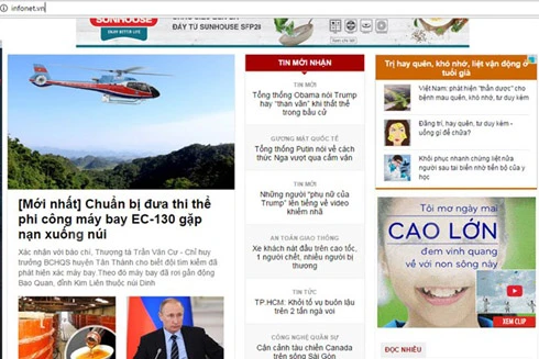 Đình chỉ chức vụ Tổng Biên tập và Phó Tổng Biên tập báo Infonet