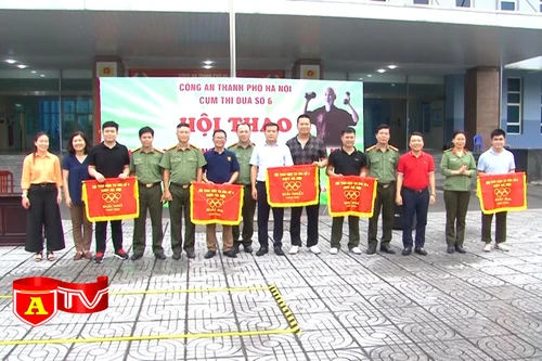 Sôi nổi Hội thao Cụm thi đua số 6 CATP Hà Nội năm 2022