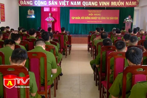 Làm tốt công tác dân vận để đảm bảo an ninh trật tự ở cơ sở